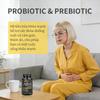 Probiotics and prebiotics capsules with 4.4 billion CFU of active bacteria to protect intestinal health and enhance immunity 120 capsules