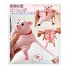 Squishy Pig Stress Relief Toy Stretch Toy Cute Animal Squeezable Soft Sensory Toy Memory Foam Soft Pig Toy Creative Pinch Animal Toy Stretchy Pink
