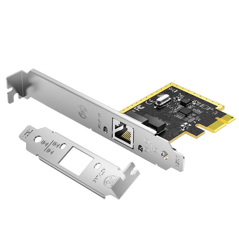 

ShanZe PCI-E 2.5G Gigabit Network Card for Desktop - Built-in Wired High-Speed 1000M E-sports Internet Access