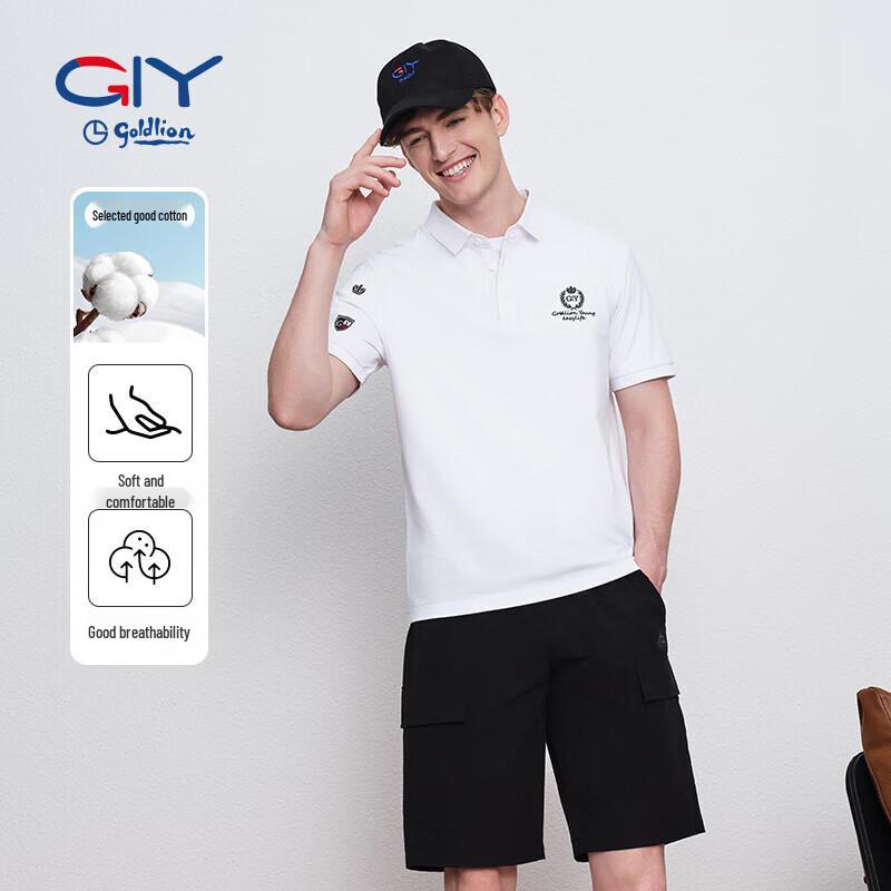 

Goldlion Men s Summer Polo Shirt TSF0051-ND135 M