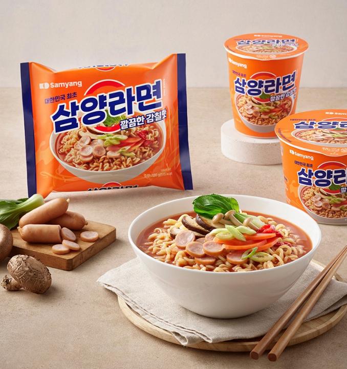 Samyang Ramen 120g Pack of 5 | Spicy Korean Instant Noodles