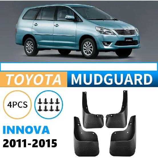 

Брызговики для Toyota Innova 2011-2015 Накладки на крылья Защитные крылья для автомобильных шин Автомобильные сменные аксессуары Брызговики