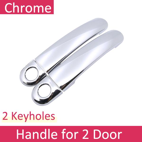 for Seat Arosa 1997~2004 Chrome Exterior Door Handle Cover Car Accessories Stickers Trim Set 1998 1999 2000 2001 2002 2003