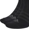 adidas Ankle Socks Unisex 3 Pack Black IA3944