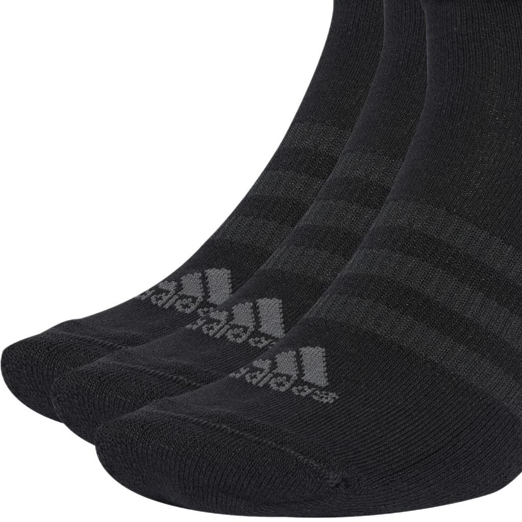 adidas Ankle Socks Unisex 3 Pack Black IA3944