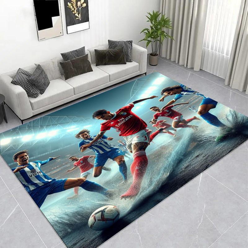 

Cartoon Traffic Jam Highway Area Rug, Colorful Summer Road Trip Carpet, Non-Slip Mat for Family Travel Decor 40x60cm( 15x23in )