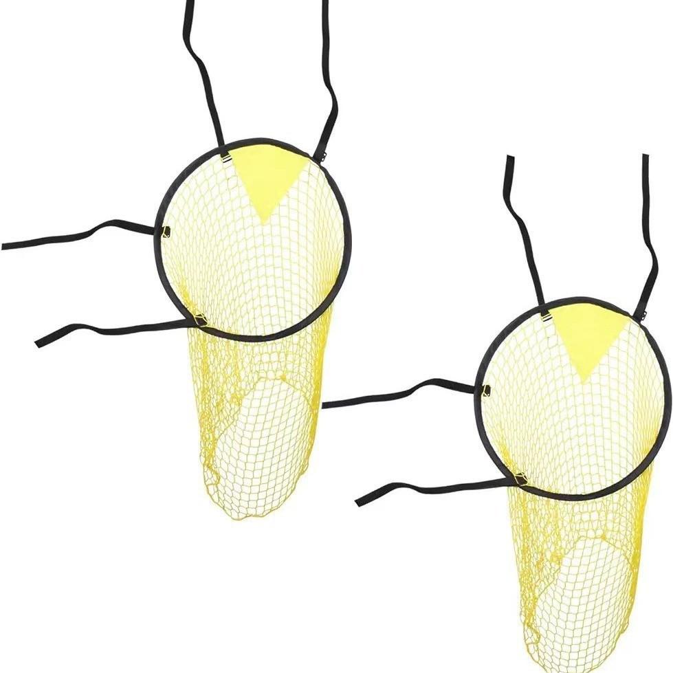 Youth Football Shooting Target Practice Set with Goal Net