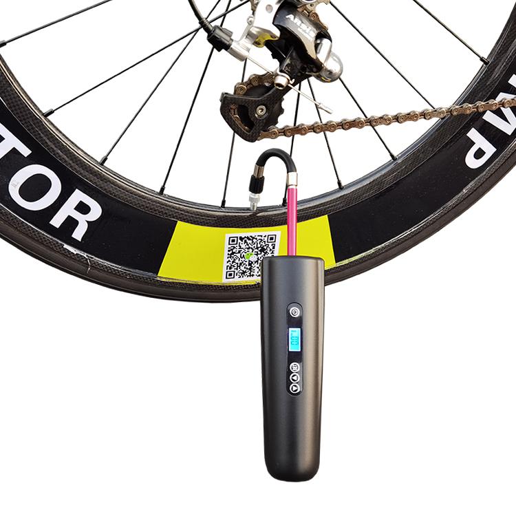 Free Custom logo 150PSI Smart Portable Electric Wireless Mini Car Bike Tire Inflator Bicycle air Pump electric air pump