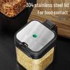 Glass Kitchen Seasoning Jar Set