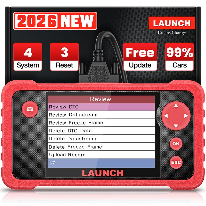 LAUNCH X431 CRP123 V2.0 OBD2 Scanner ABS SRS Airbag Engine AT Automotive Diagnostic Tools Full OBDII DIY Code Reader Free Update