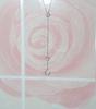 Loasi Lovely Rose. Long Heart Chain Necklace