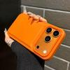 Luxury Drum Cortex Plain Phone Case For iPhone 17 16 15 14 13 12 11 Pro Max Plus 17 Air Shockproof Bumper Cases Cover