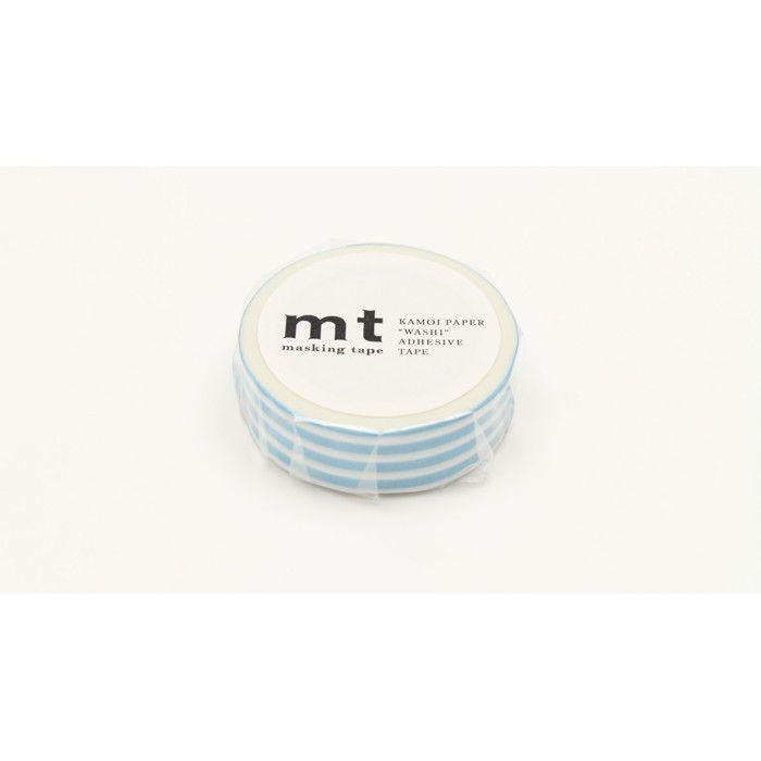 Masking Tape MT Lines Glacier Blue - Border Ice