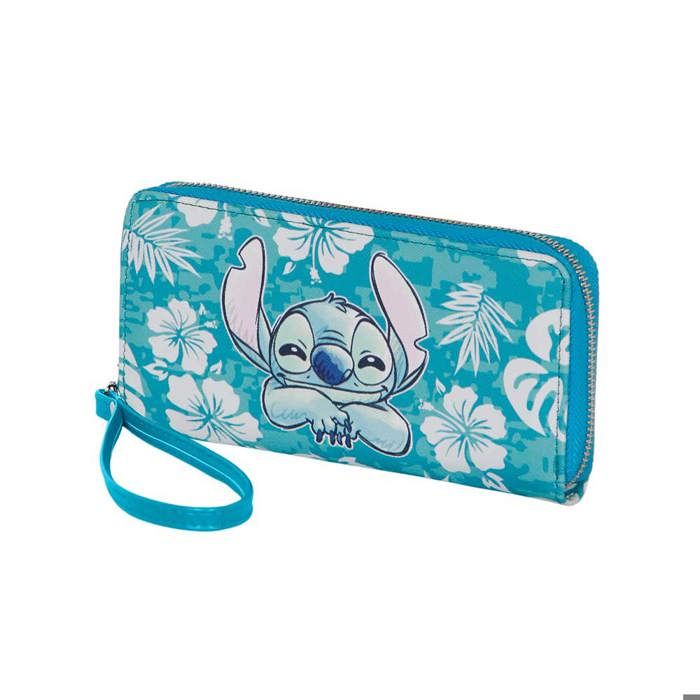 Základní peněženka - Disney Lilo a Stitch Aloha - Modrá - Jedna velikost