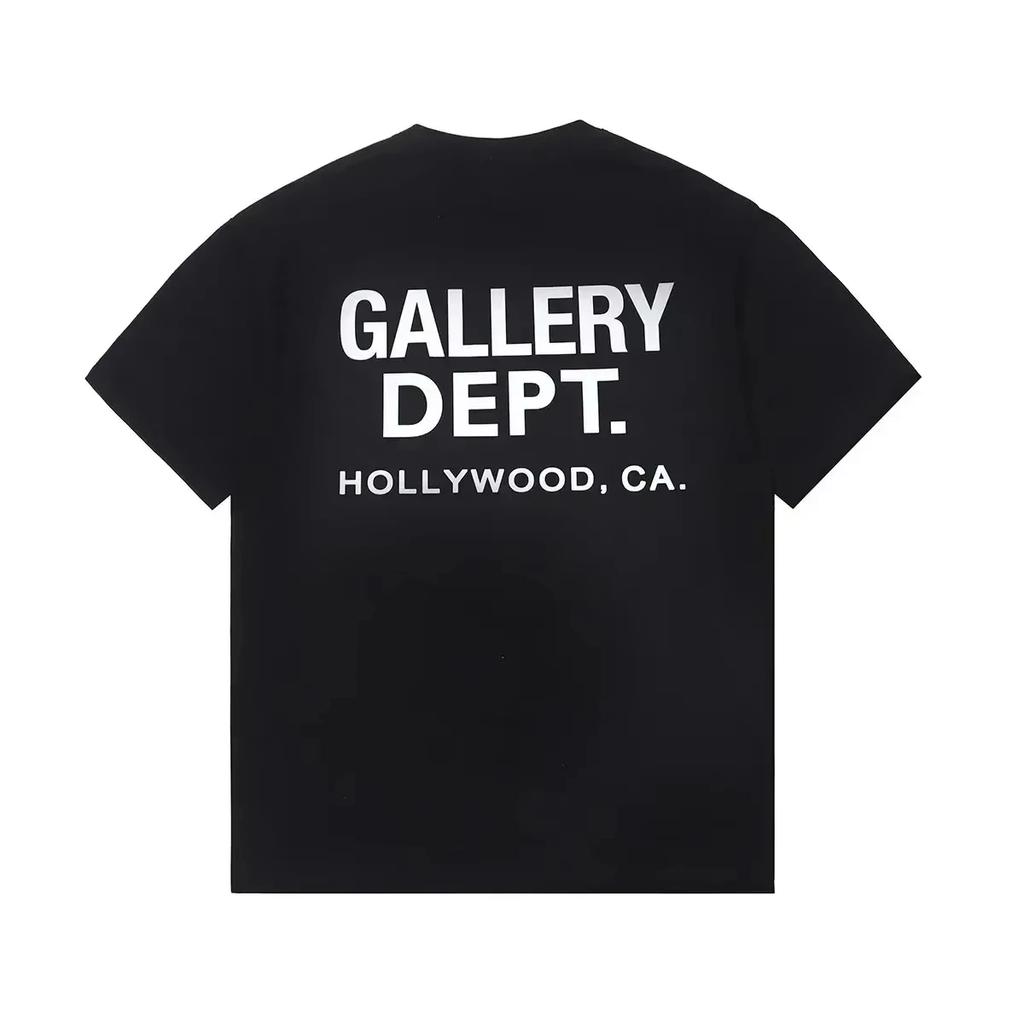 Vintage High Street Tshirt Gallery Dept Printed Shirt Fashion Letter Print Tshirt Casual Oneck Tee Unisex Tee Summer Brand Top