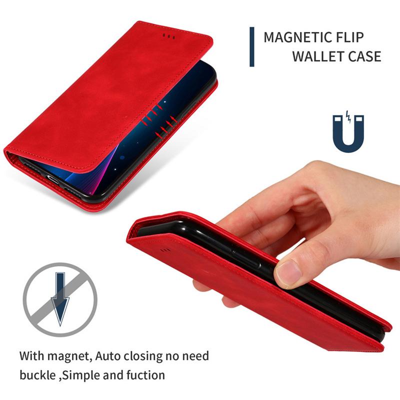 Texture Leather Flip Book Case for Samsung Galaxy A13 A03 A03S A22 A22S A32 A42 A52 A52S A72 M32 S21 FE S22 Plus Ultra Wallet Tašky na telefon Kryt Fundas