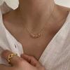 Fashion High Design Cold Wind Collarbone Chain Women Versatile Simple Splicing Short URL Necklace