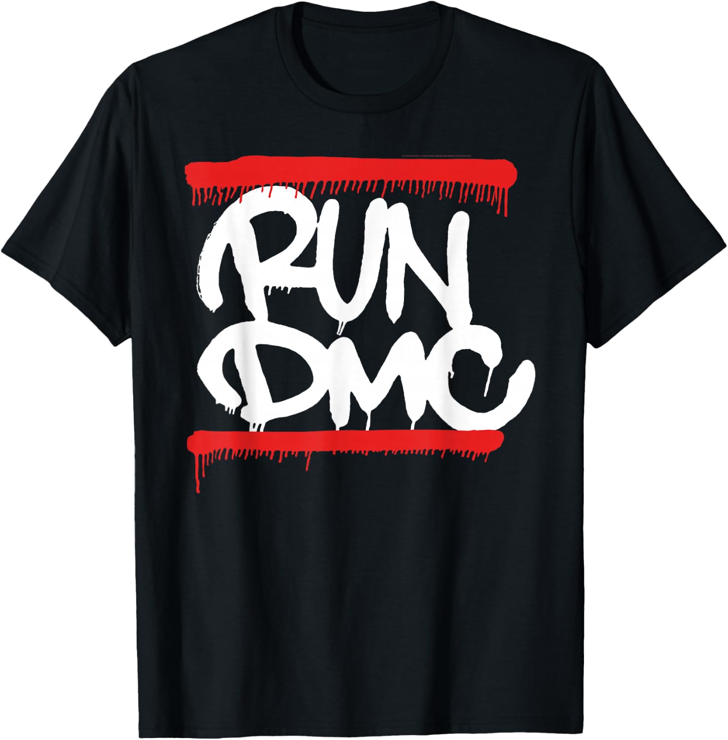 Run DMC Official Graffiti Logo Unisex T-Shirt XXL