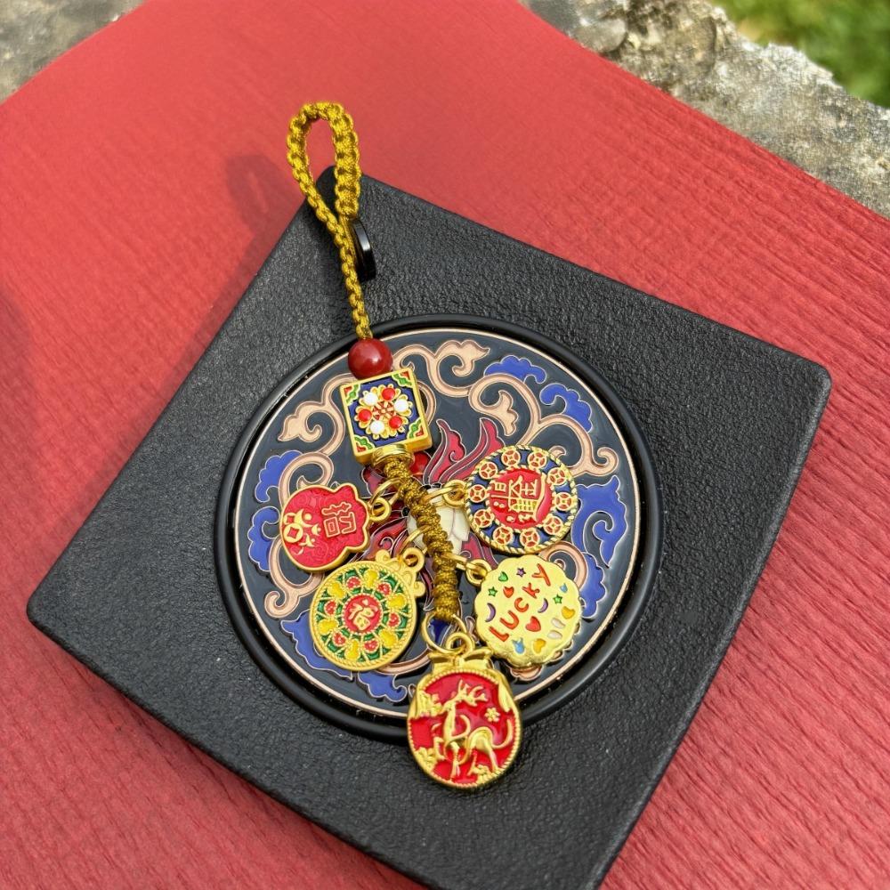 Jewelry Pendant Key Chains Rope Hangings Car Keyring Fashion Chinese Style Keychain Unisex