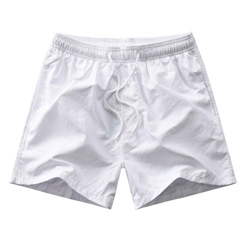 Men Swim Shorts Quick Dry Summer Pocket Elastic Waist Basic Shorts Pant 3XL Swimwear Running Jogging Trunks Beach Board Shorts
