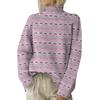 Christmas Sweatshirts For Women Knit Sweater Cute Shirt Fall Turtleneck Pullover Tops