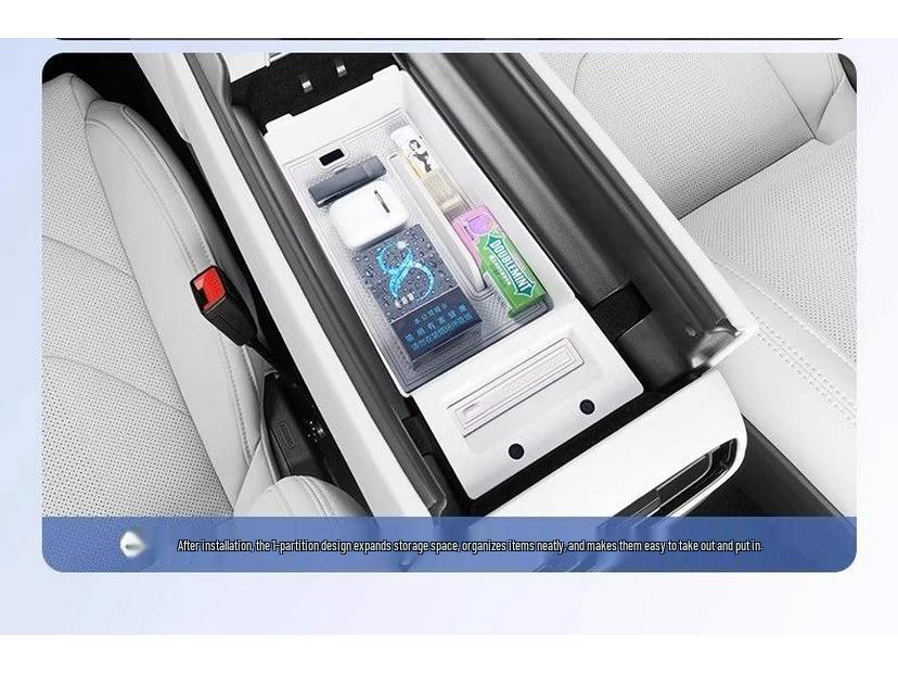 Xiaomi SU7 Car Console Organizer & Interior Decor Box