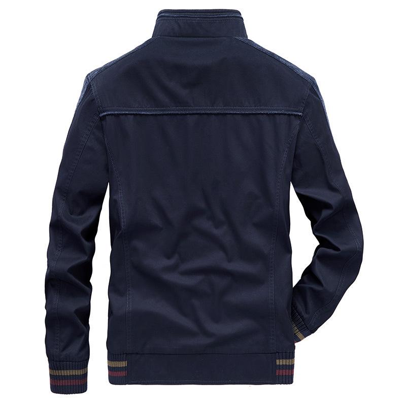 European Size Jacket Men's Short Men's Cotton Men's Jacket Coat Large Size Top Jacket