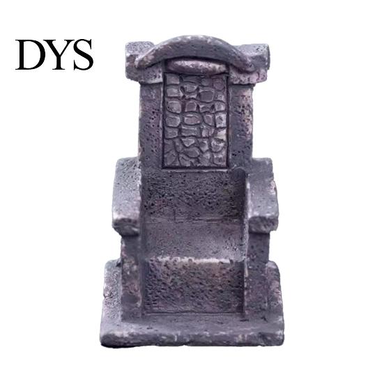 Halloween Aquarium Ornaments Miniature Resin Ornaments, Micro Landscape Desktop Decor, Horror Ghost Tombstone Figures Scene Accessories for Fish Tank