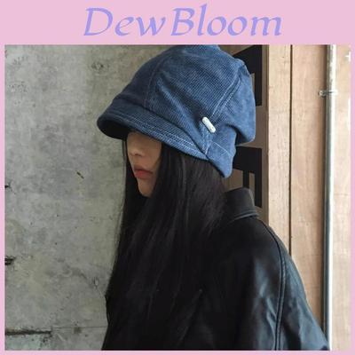 Vintage Denim Cap With Warmth And Windproof Features For Autumn Winter Fashion Enthusiasts