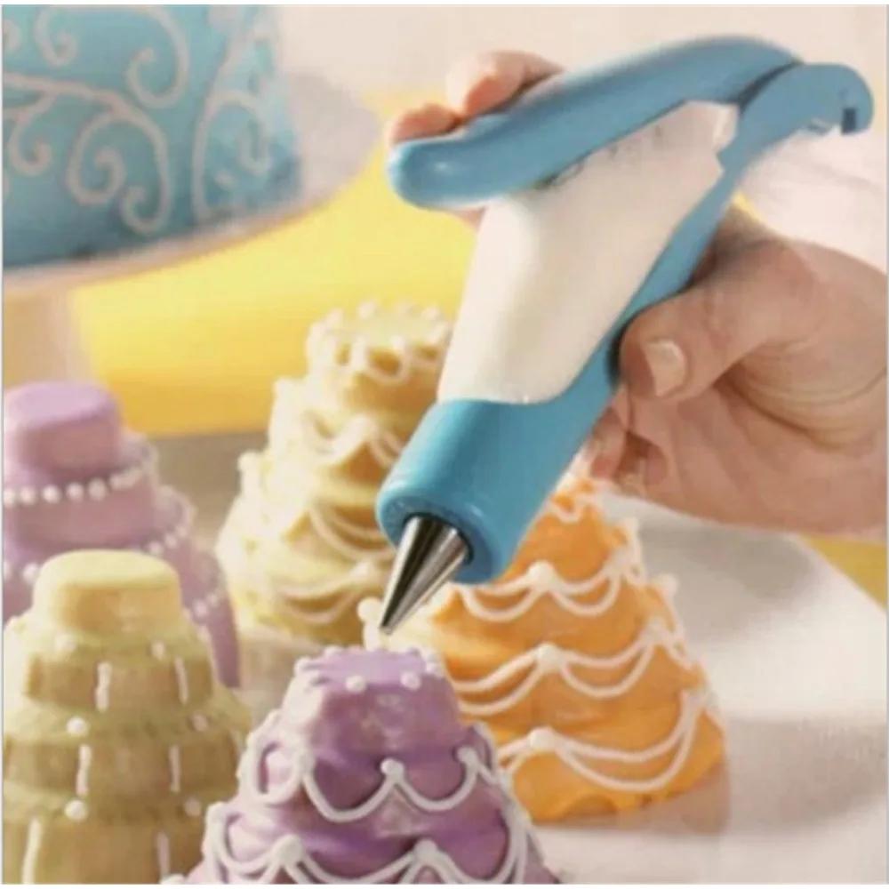 7 Parça Pasta Kreması Sıkma Kalemi Pasta Aletleri Nozullu Yeniden Kullanılabilir Sıkma Torbası Fondan Pasta Kreması Şırıngası Pişirme Aletleri Kendin Yap Aksesuarları