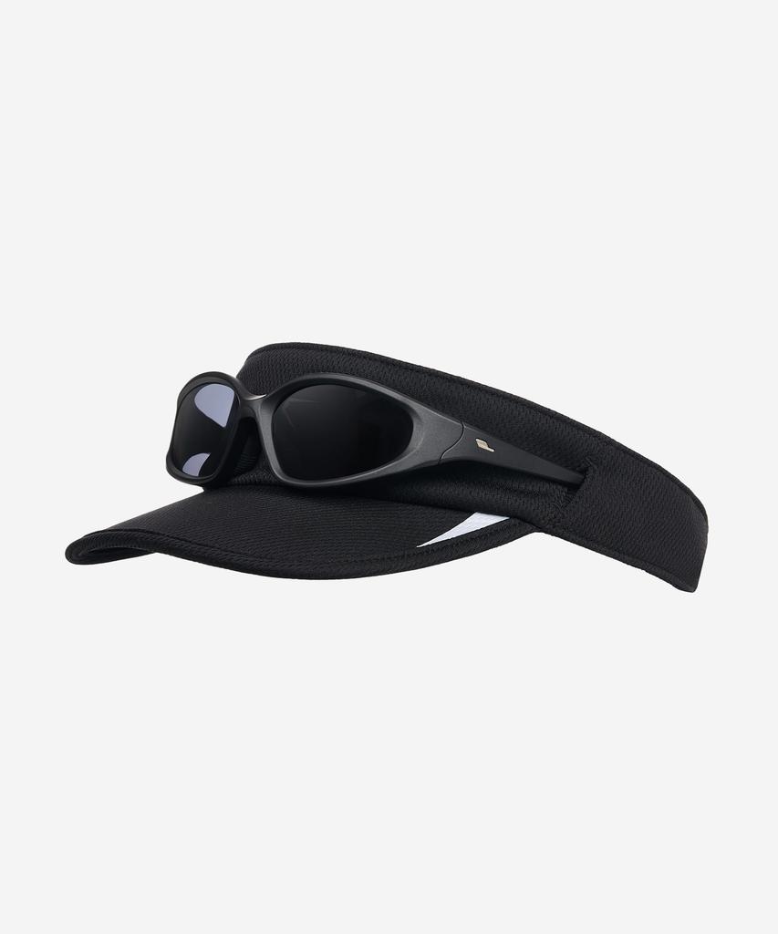 NODE LABS Dev:11 Sunglass Cut Sun Visor_Black