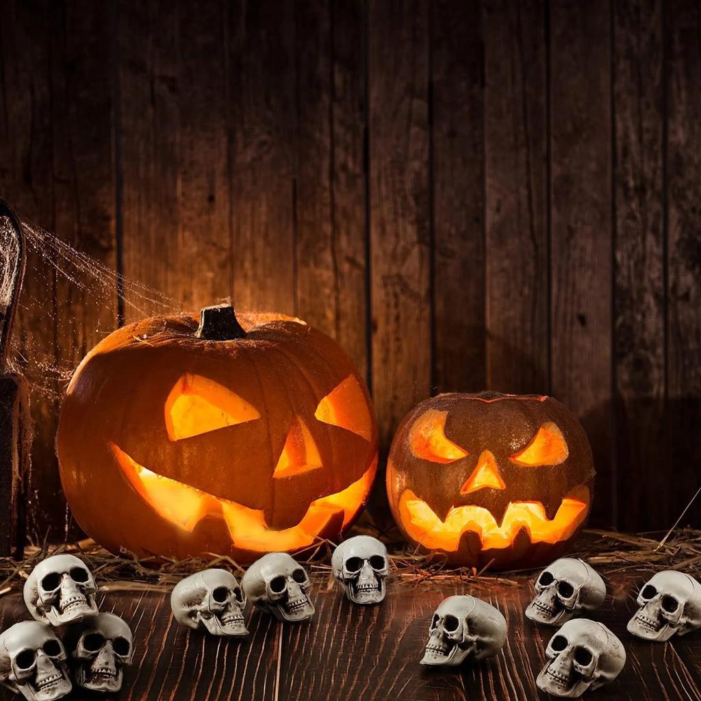 10 Pieces Horror Atmosphere Decoration Ornaments Holiday Horror Scene Layout Props