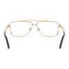 Versace Temple logo metal aviator optical glasses men's gold 65986859 VE 1315 1436-Gold 56/13/145 - h.39