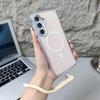 Gradient Color Magnetic Strap Case for Samsung Galaxy A17, A37, A57, A36, A56, A26, 5G A16, A06 Wireless Charging