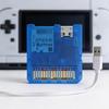 Game Reader Cartridge for Console Transparent Case Game Card Easy Firmware Update Low Power Consumption