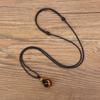 [COAI] 16mm Tiger Eye Red Tiger Eye Good Fortune Pair Necklace