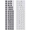 E43 E55 E63 E180 E200L E220 E250 E260 E280 E300LE350 E400L E500 550 Logo Car Sticker for Mercedes Benz E Class Rear Trunk Label