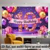 Party Backdrop 10Th Birthday Flat Designed Serves Photos Well Photo Background Decor Birthday Party Decor