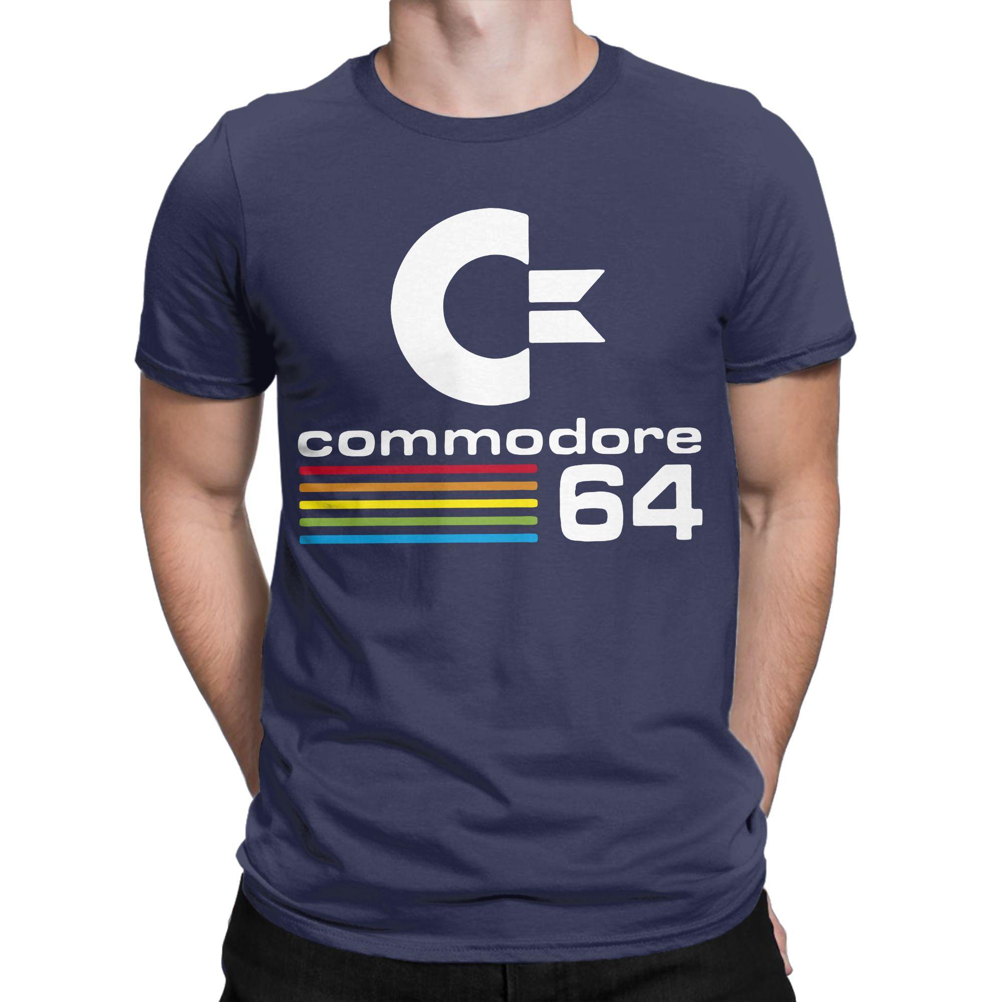 

Commodore 64 T Shirts for Men 100% Cotton Hipster T-Shirts Crewneck Tee Shirt Short Sleeve Clothes Gift Idea - Men s Summer ... 5XL