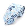 New Chic, Floral Necktie, 100% Cotton Tie, For Men, Light Color, Casual Skinny Tie,Wedding Party