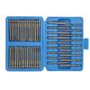 50pcs Extra Long Security Bit Set Square Flat Hex Spline Clutch Torq Multi Sizes Screwdriver Bits