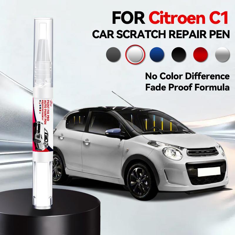 

For Citroen C1 Paint Repair Pen Touch Up Scratch Remover DIY Auto Accessories Black Blue Gray Green Sunrise Red Lipizzan White перлина білого кольору
