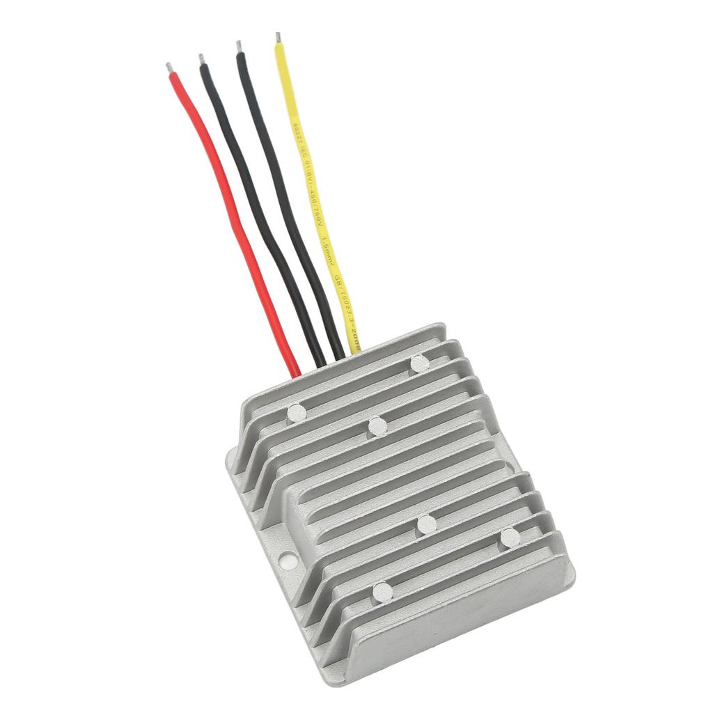 DC Boost Module 10A Waterproof High Conversion Rate Waterproof Step Up Voltage Regulator 12V