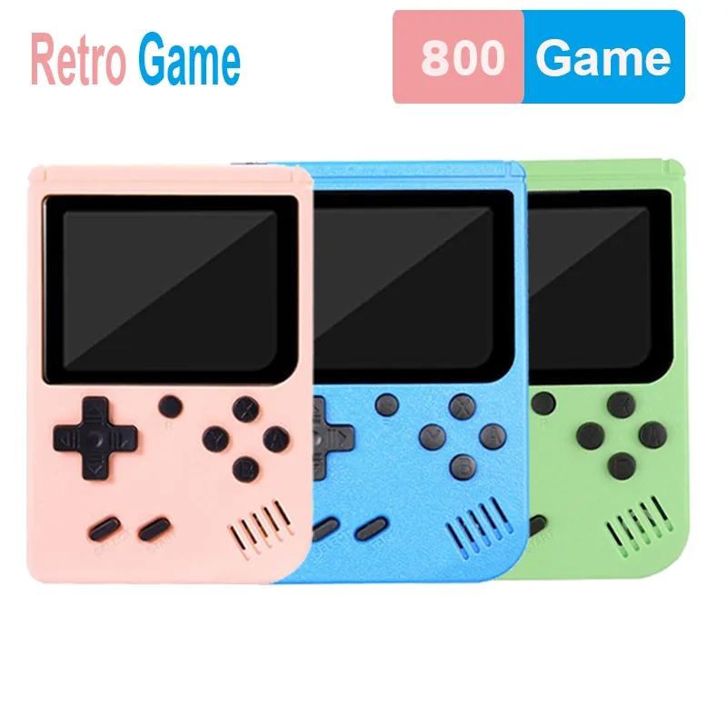 

800 в 1 игровая мини-портативная ретро-видеоигровая консоль FC Handheld Game Player 8 бит 3,0-дюймовый цветной ЖК-экран GameBoy для подарка