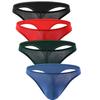 CSMARTE Sexy Cotton Underwear Men's T-Back (4 Pieces, Multicolor, Large)