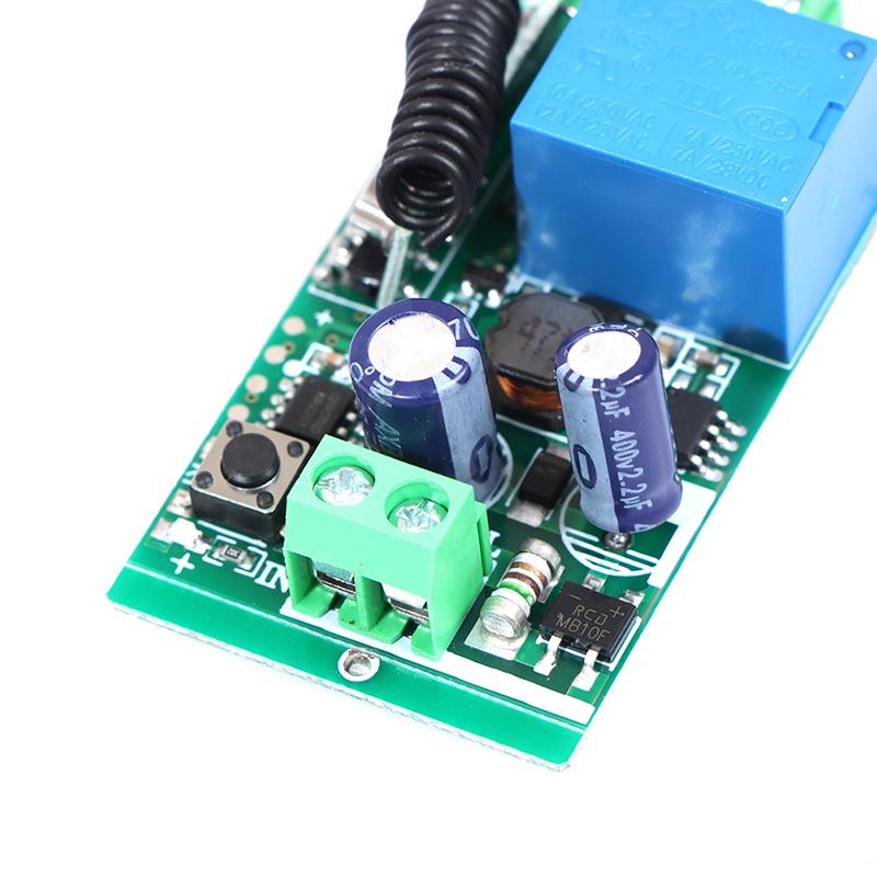 433 Mhz AC 110 V 220 V 1Ch bezprzewodowy moduł zdalnego sterowania moduł odbiornika Rf