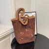 Soft Mout Lamb Suede Shoulder Bag for Women, Cozy & Stylish Fall Winter Hobo Purse, Lightweight Casual Commuting Crossbody Bag