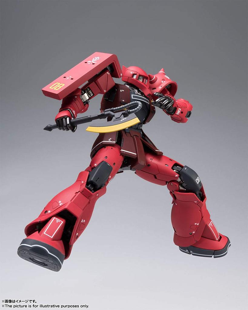 TAMASHII NATIONS GUNDAM FIX FIGURATION METAL COMPOSITE Mobile Suit Gundam THE ORIGIN Zaku I exclusive 180mm painted movable figure MS-05S (Char's