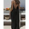 New women's suspender loose casual summer dress high-end temperament spring and summer women's clothing women's summer