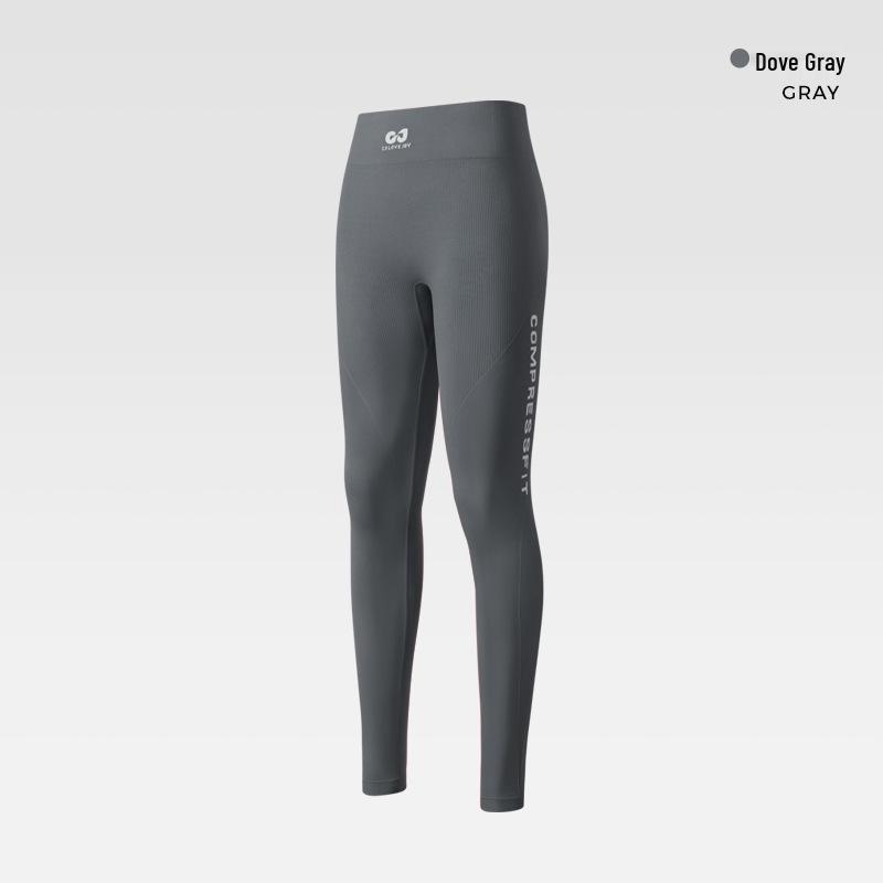 

Бесшовные нюдовые брюки для йоги с высокой талией: Женская весенне-летняя спортивная одежда для фитнеса с эффектом лифтинга бедер, облегающая, эластичная. Small